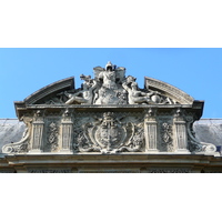 Picture France Paris Louvre Riverside facade of Louvre 2007-07 19 - Lake Riverside facade of Louvre