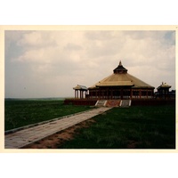 Picture China Baotou Genghis Khan Mausileum 1994-07 3 - Rooms Genghis Khan Mausileum