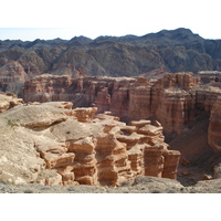 Picture Kazakhstan Charyn Canyon 2007-03 187 - City View Charyn Canyon