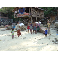 Picture Myanmar Maungmagan beach 2005-01 40 - Resorts Maungmagan beach