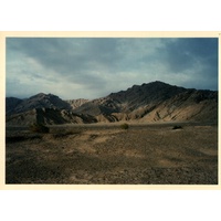 Picture Tibet Road Golmut to Lhasa 1994-07 6 - Night Road Golmut to Lhasa