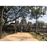 Picture Cambodia Siem Reap Bayon 2023-01 85 - Hot Season Bayon