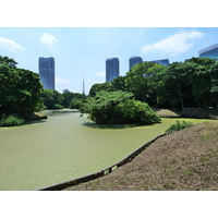 Picture Japan Tokyo Hama rikyu Gardens 2010-06 2 - Sunset Hama rikyu Gardens