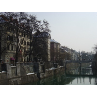 Picture Slovenia Ljubljana 2005-03 51 - Waterfall Ljubljana