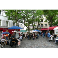 Picture France Paris Place du Tertre 2007-06 28 - Winter Place du Tertre