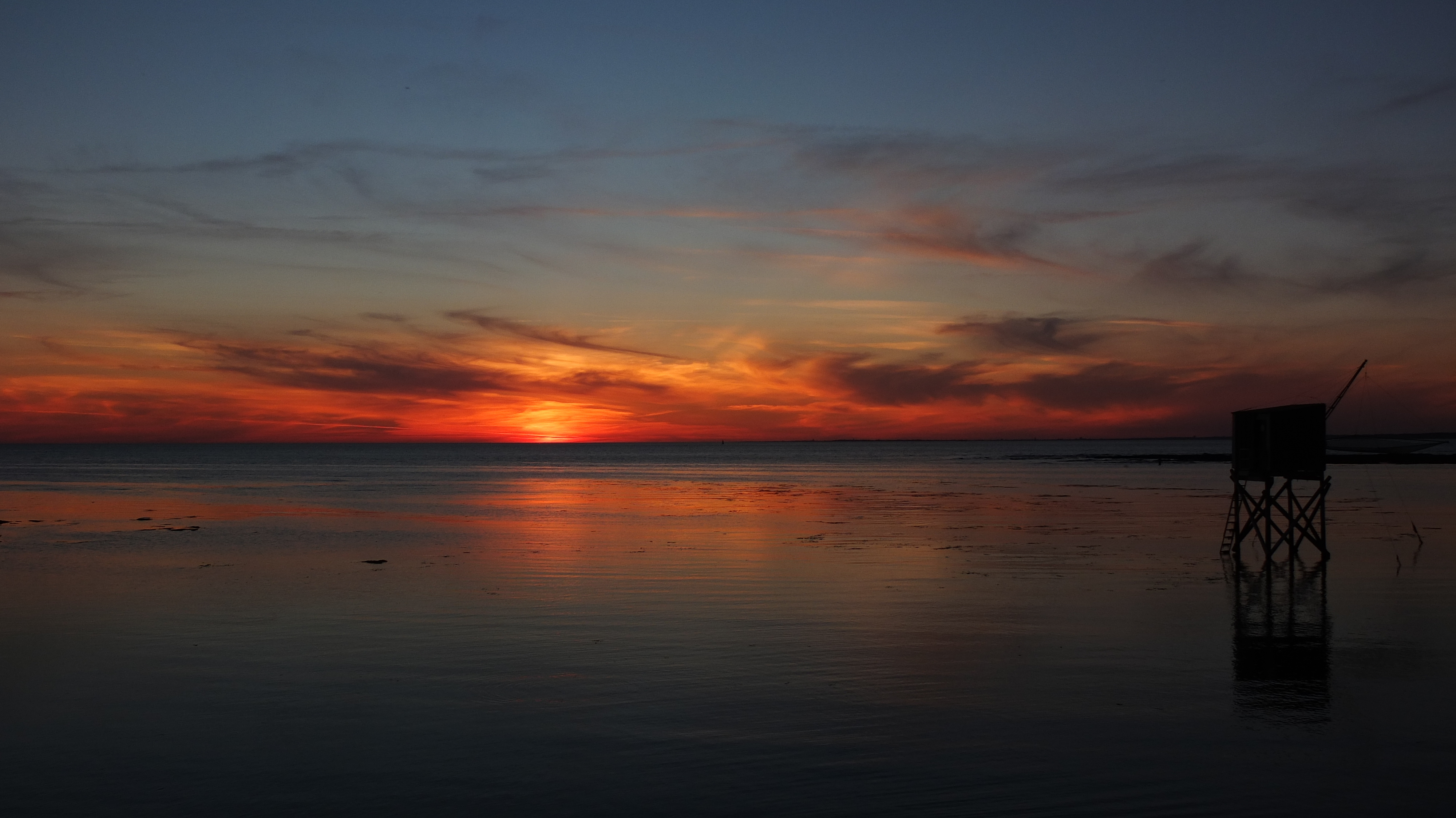 Picture France La Plaine sur mer Sunset 2012-08 58 - Center Sunset