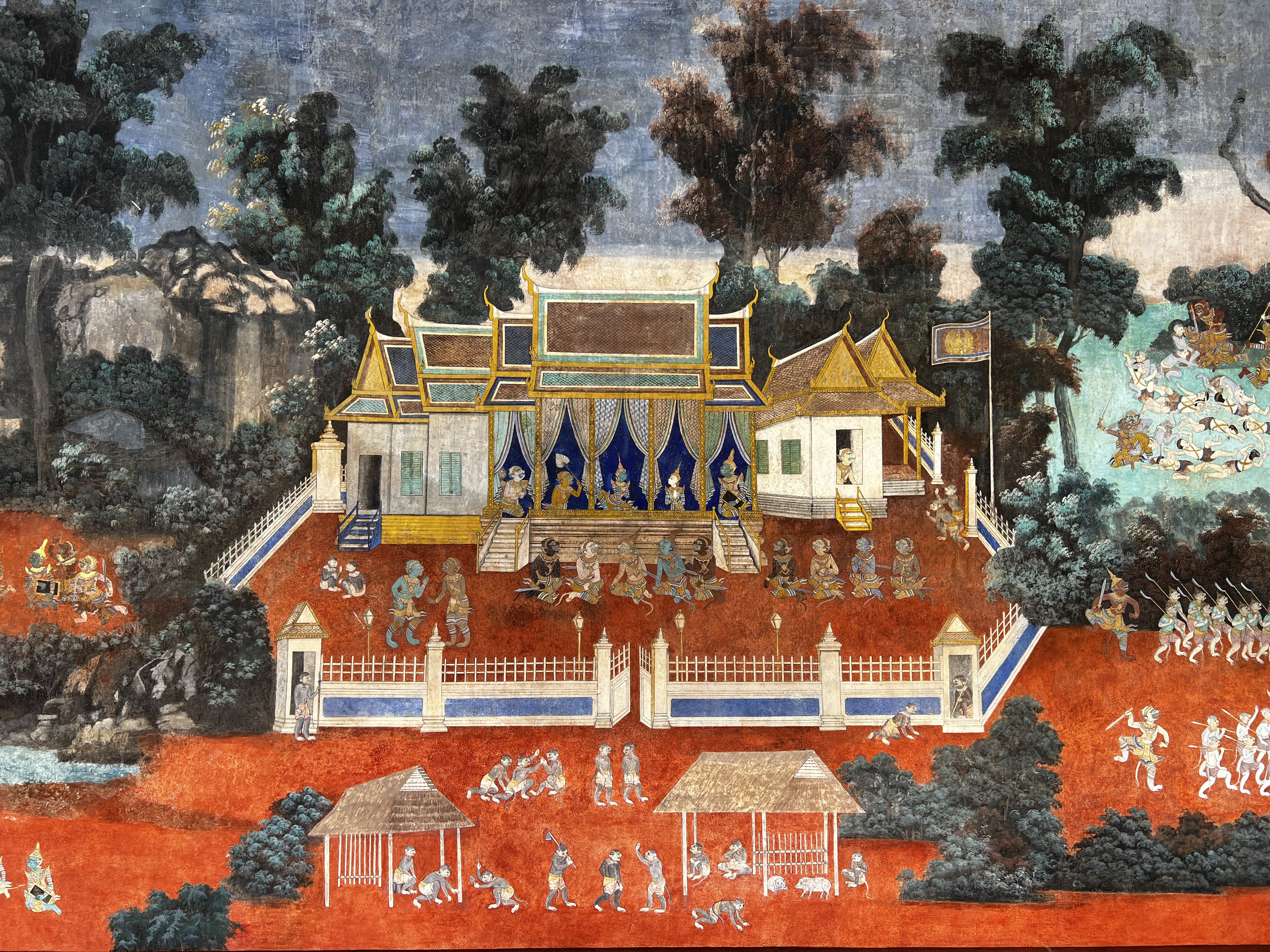 Picture Cambodia Phnom Penh Royal Palace 2024-01 79 - Tours Royal Palace