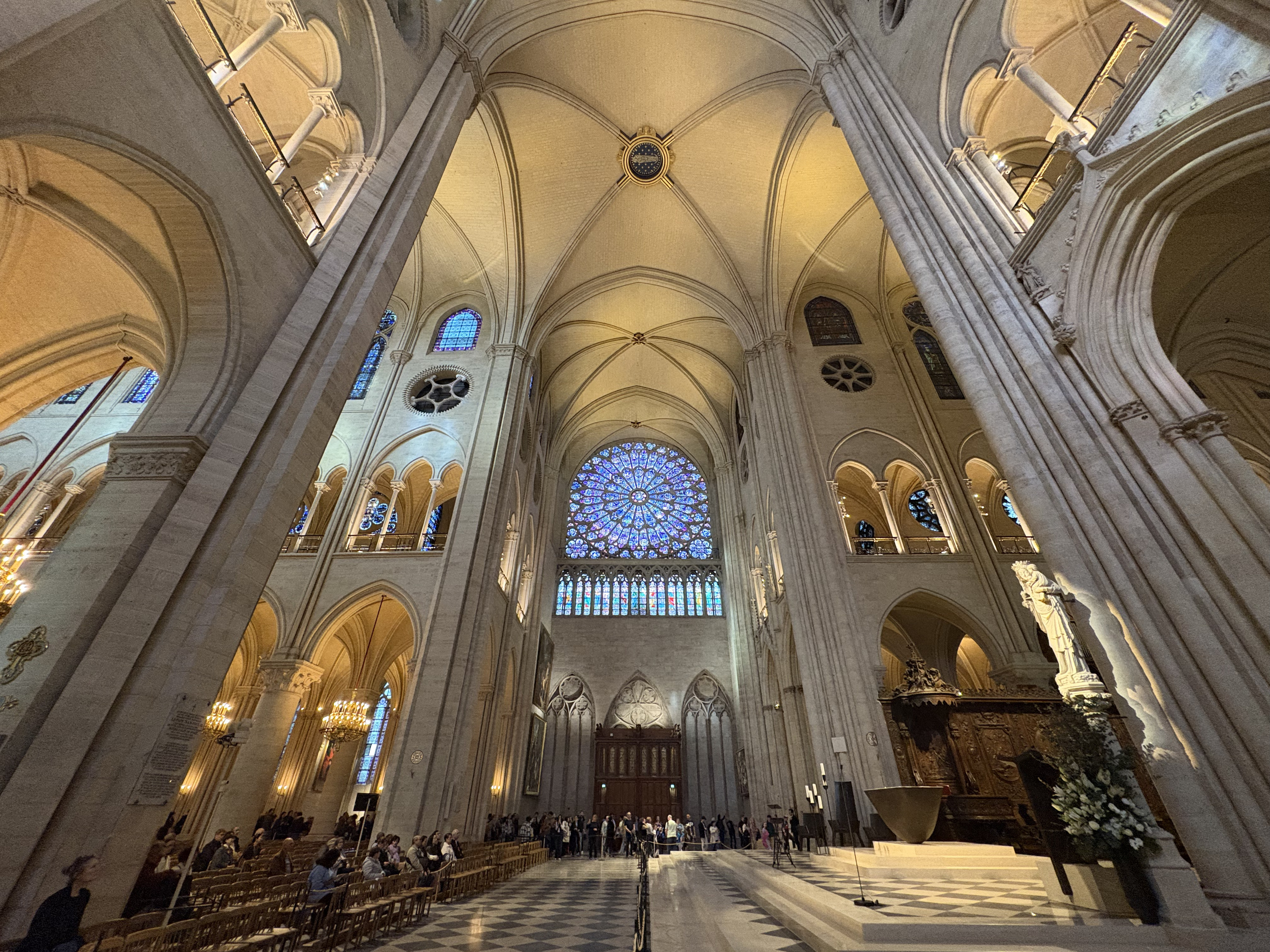 Picture France Paris Notre Dame 2025-03 21 - Recreation Notre Dame