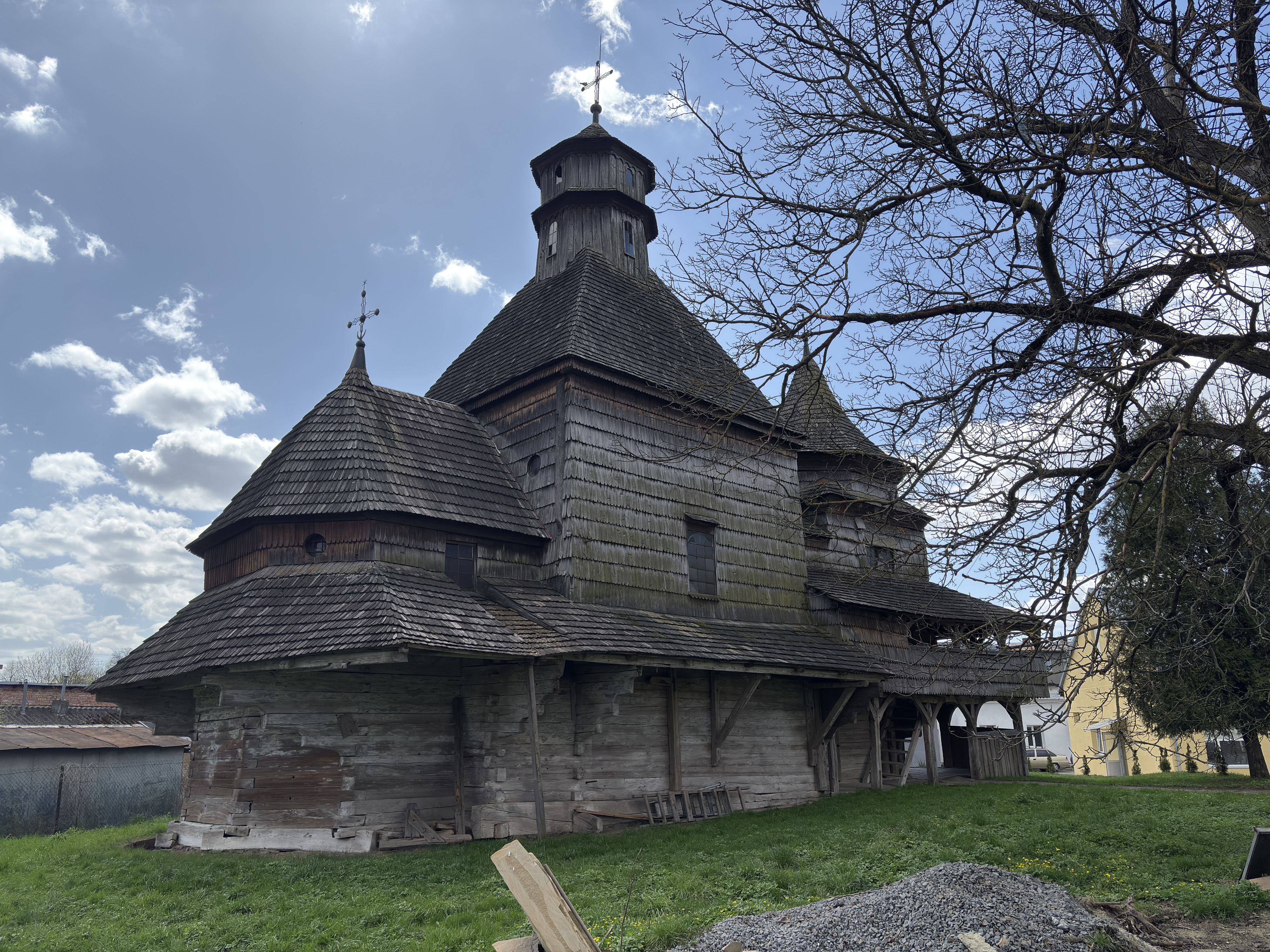 Picture Ukraine Drogobych St. George Wooden Church 2025-04 97 - Discovery St. George Wooden Church