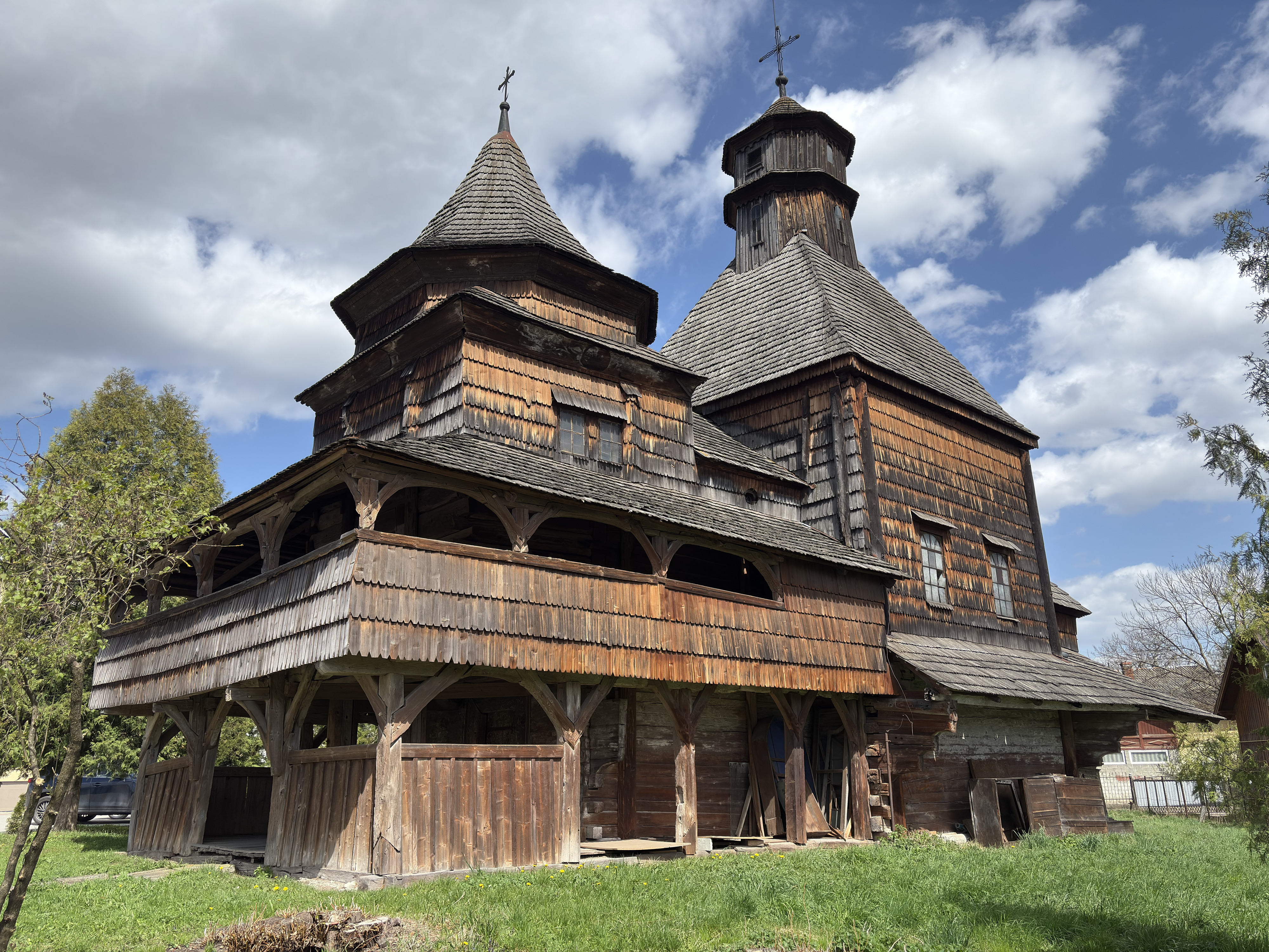 Picture Ukraine Drogobych St. George Wooden Church 2025-04 46 - Journey St. George Wooden Church