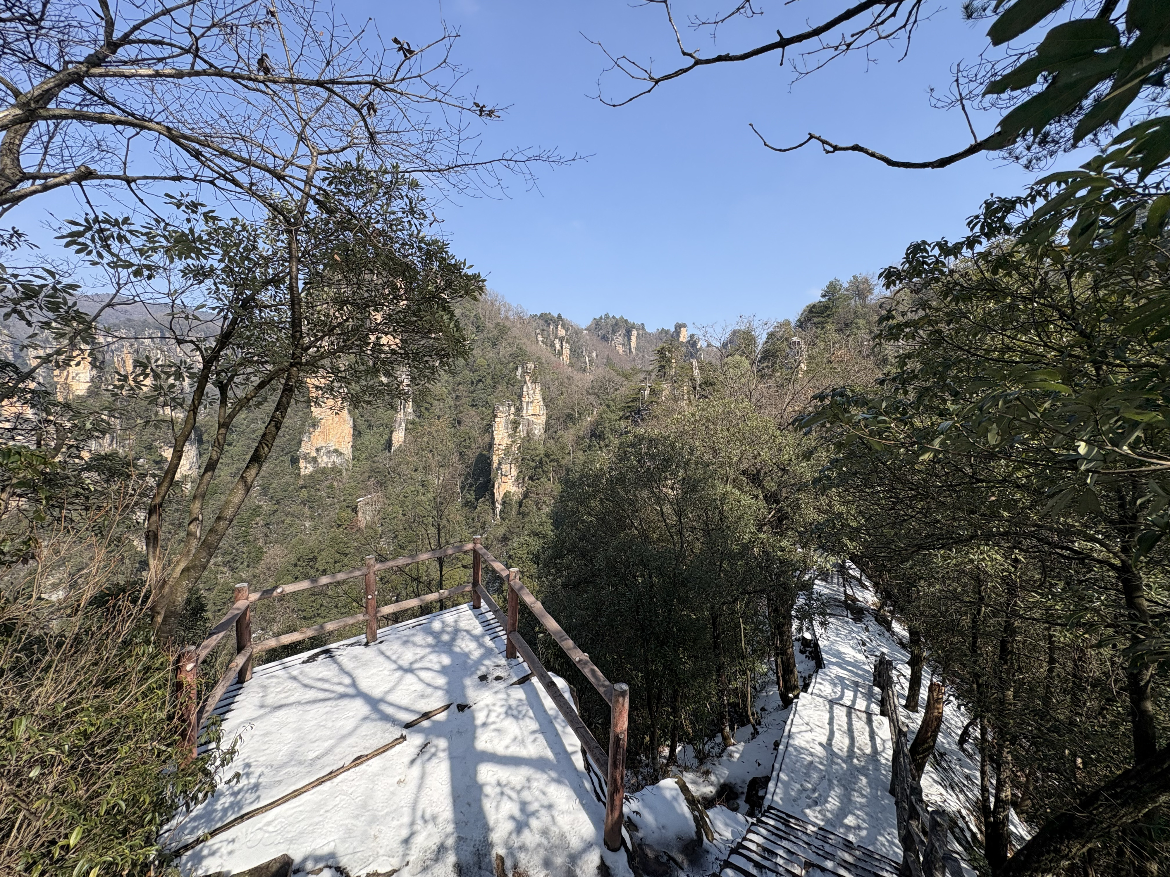 Picture China Zhangjiajie Tianzi Mountrain 2026-01 28 - Recreation Tianzi Mountrain