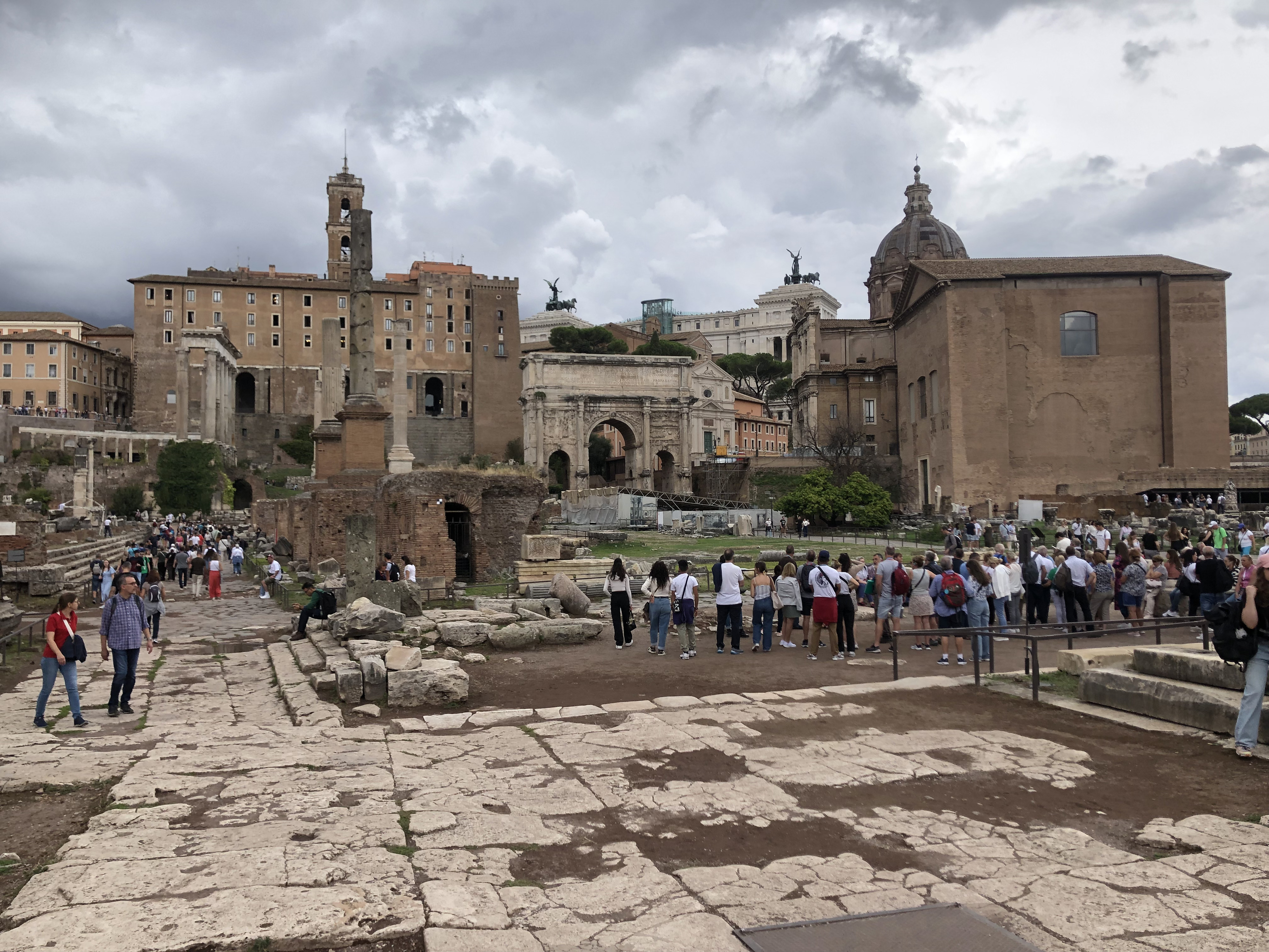 Picture Italy Rome Roman Forum 2024-09 25 - History Roman Forum