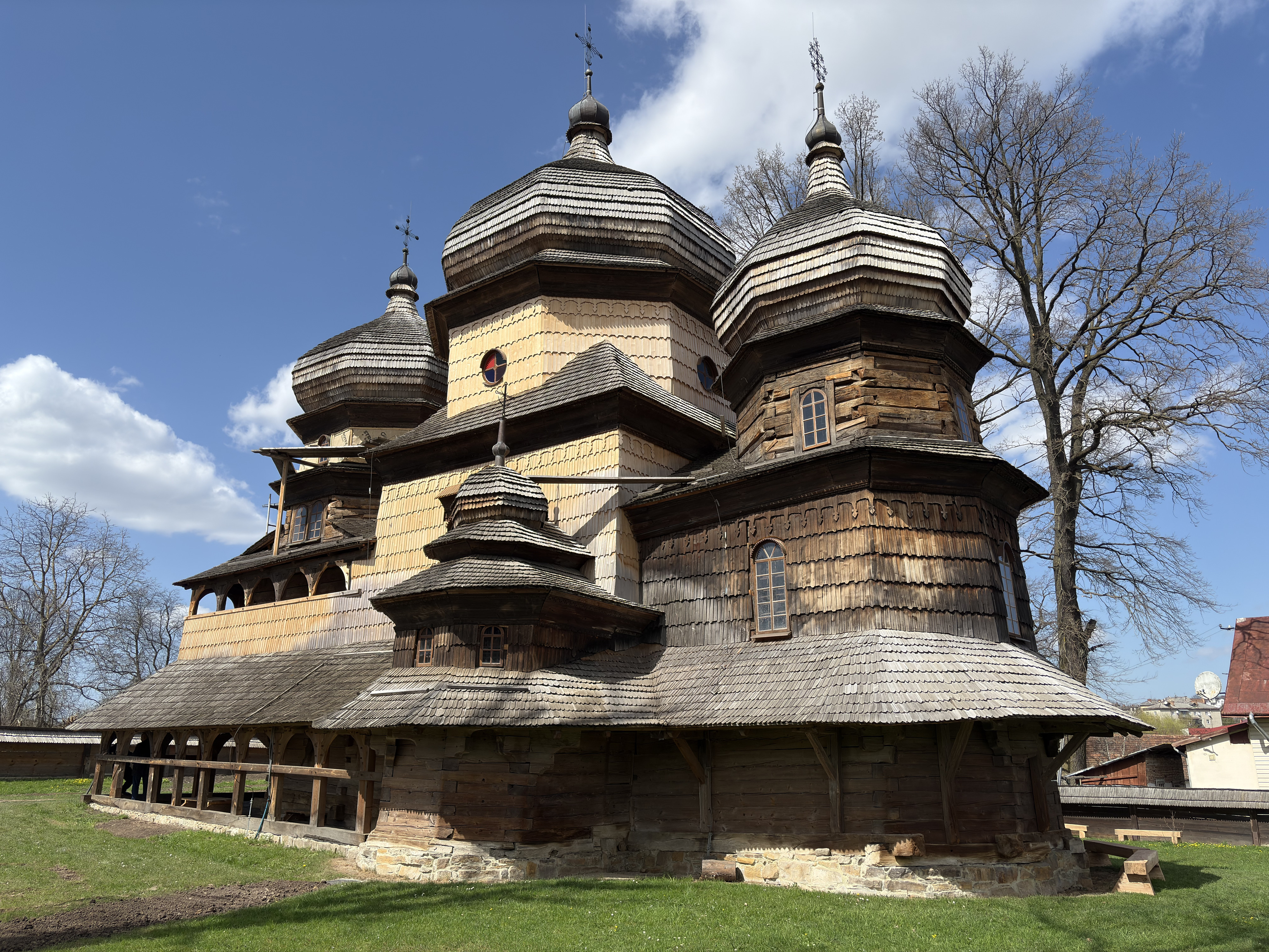 Picture Ukraine Drogobych St. George Wooden Church 2025-04 84 - Tours St. George Wooden Church