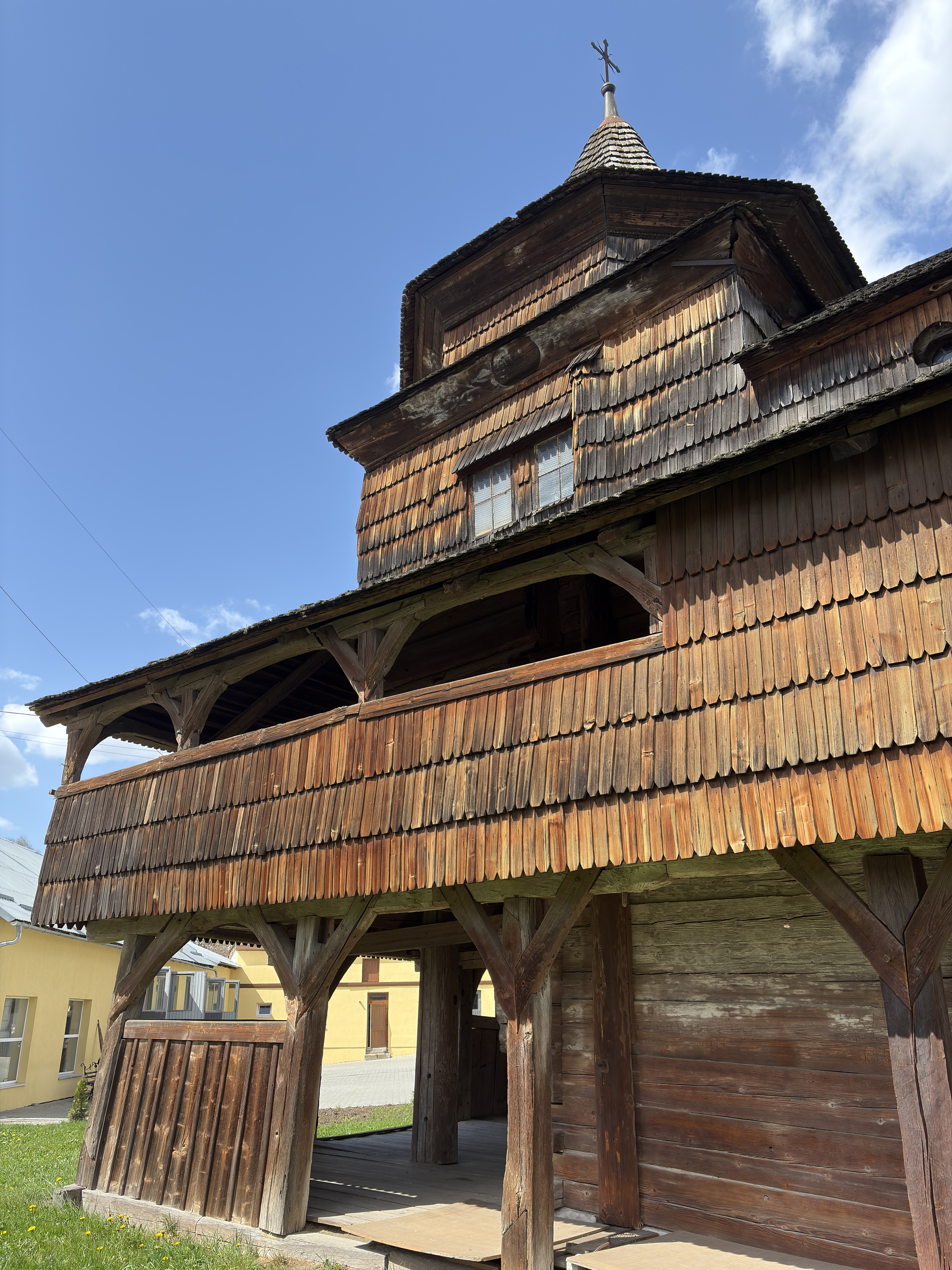 Picture Ukraine Drogobych St. George Wooden Church 2025-04 104 - Tour St. George Wooden Church