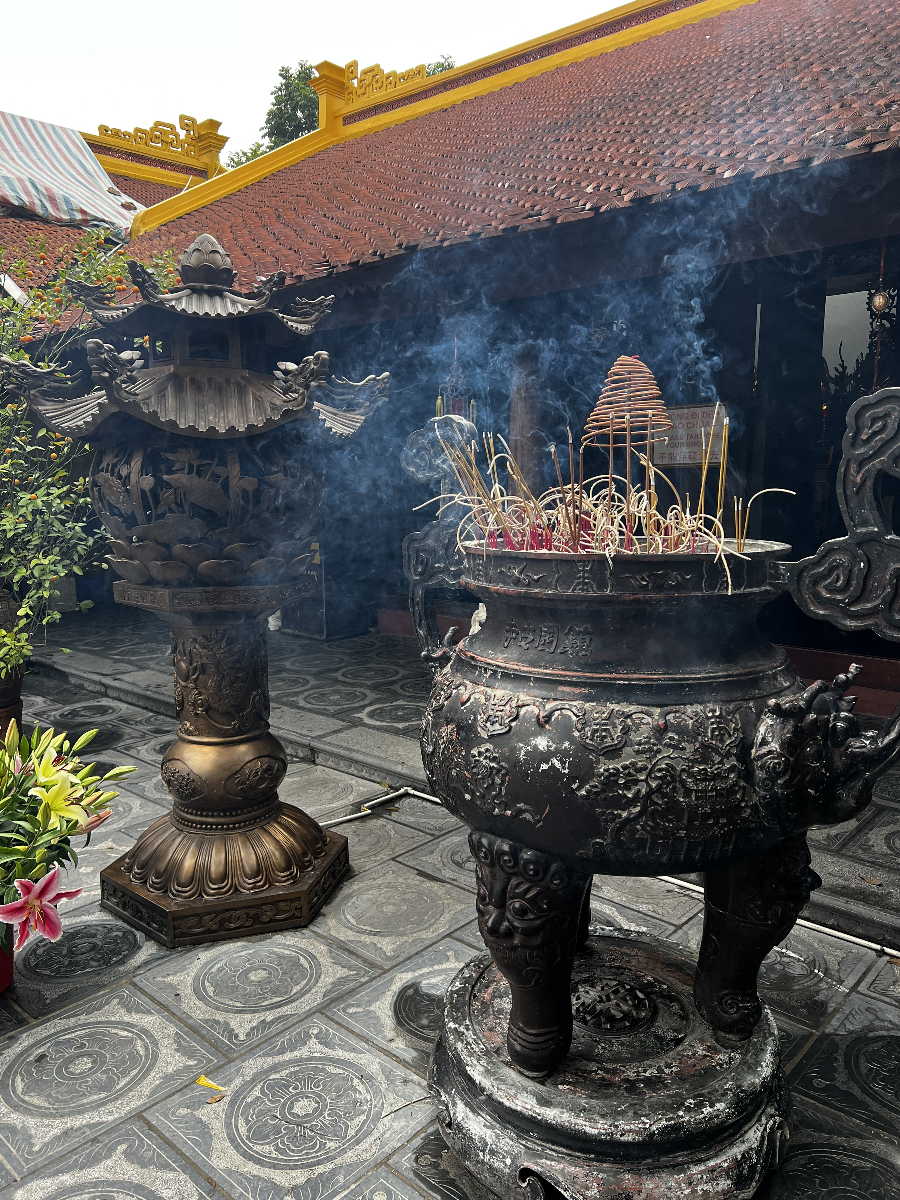 Picture Vietnam Hanoi Tran Quoc Pagoda 2024-01 10 - History Tran Quoc Pagoda