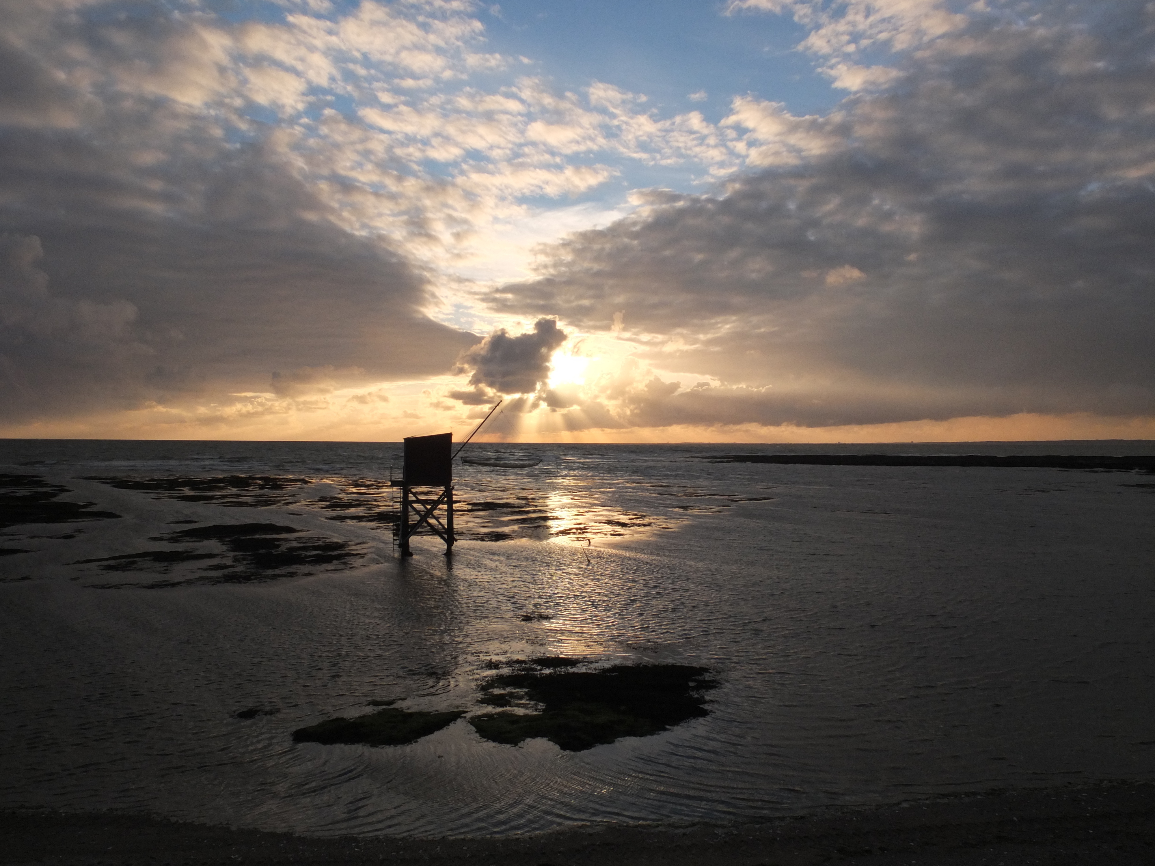Picture France La Plaine sur mer Sunset 2012-08 15 - Center Sunset