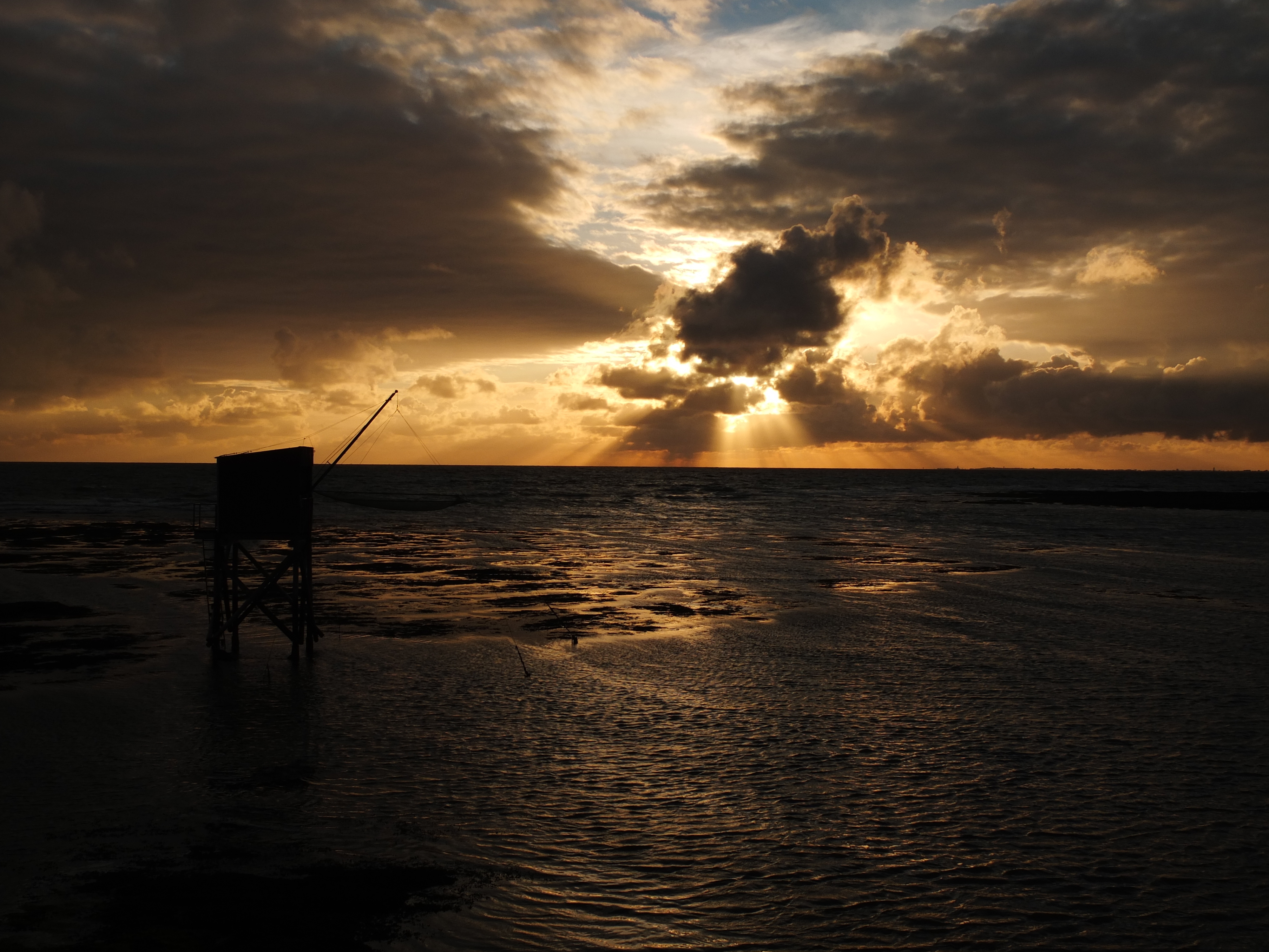 Picture France La Plaine sur mer Sunset 2012-08 5 - History Sunset