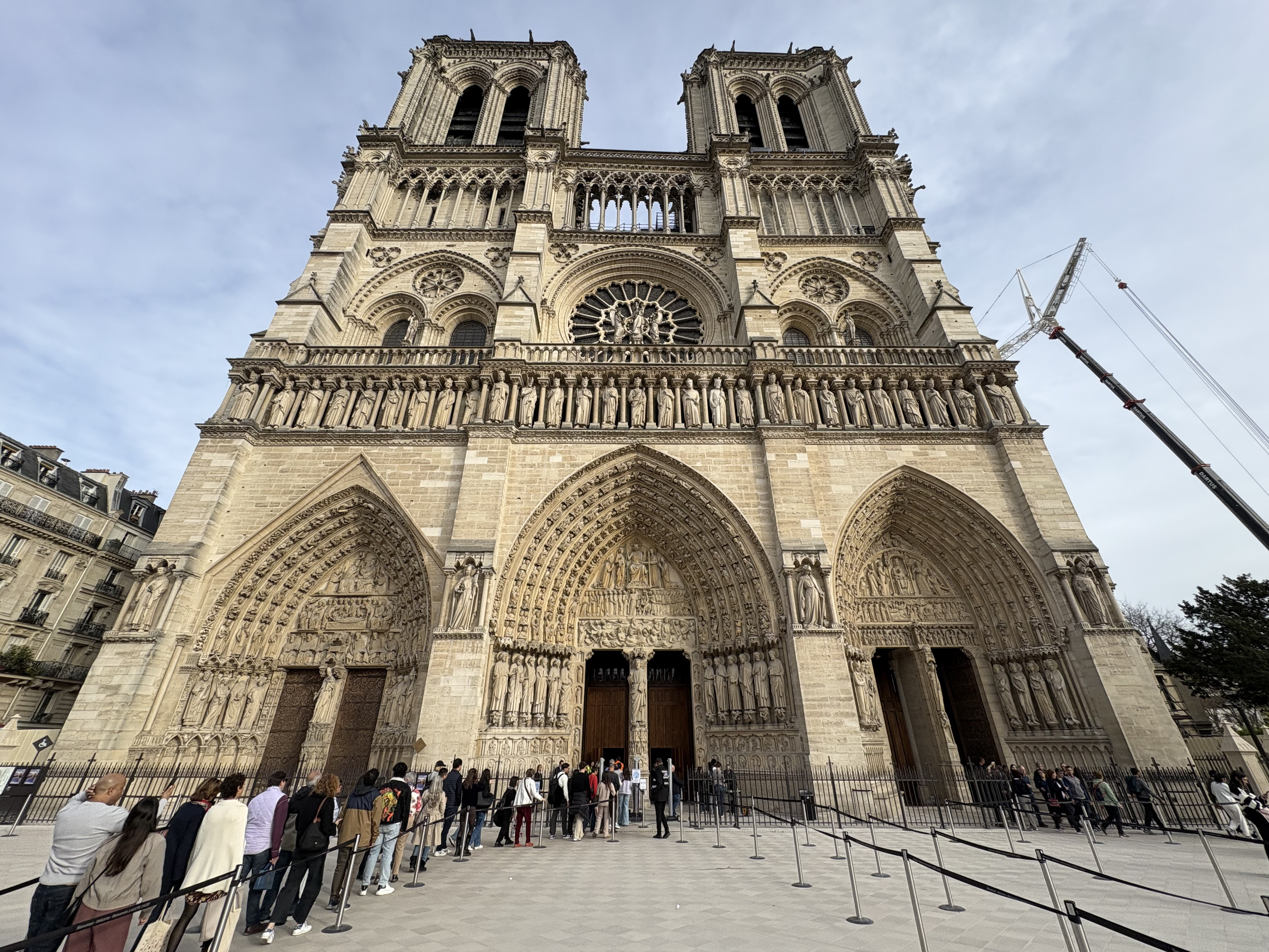 Picture France Paris Notre Dame 2025-03 4 - History Notre Dame