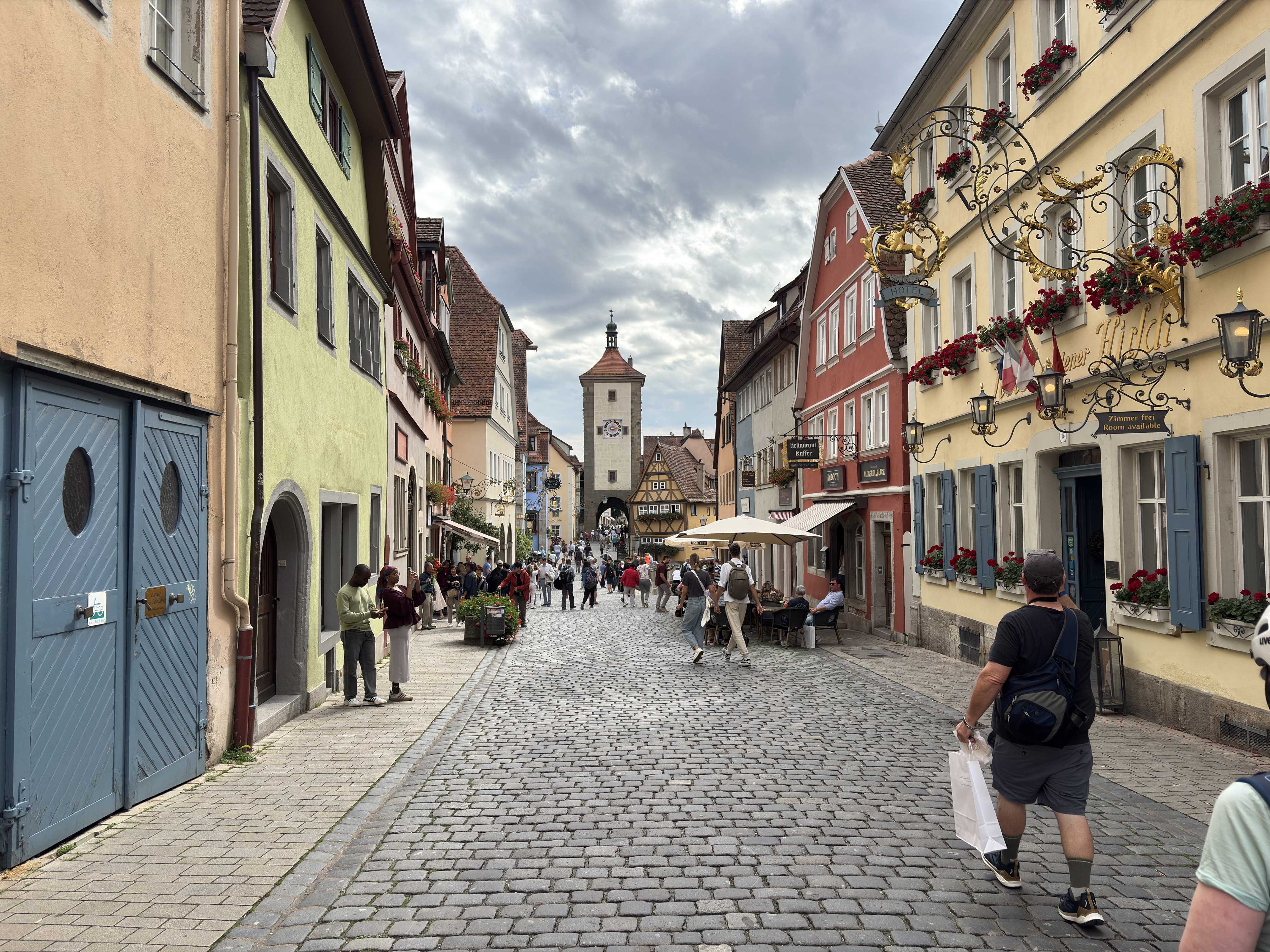 Picture Germany Rothenburg ob der Tauber⁩ 2025-09 31 - Center Rothenburg ob der Tauber⁩