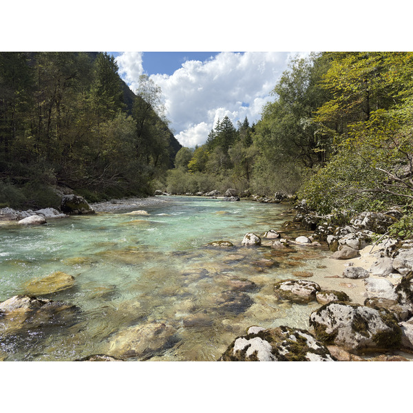 Picture Slovenia Soca River 2025-09 48 - Recreation Soca River