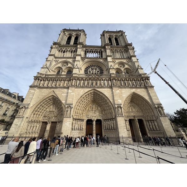 Picture France Paris Notre Dame 2025-03 4 - History Notre Dame