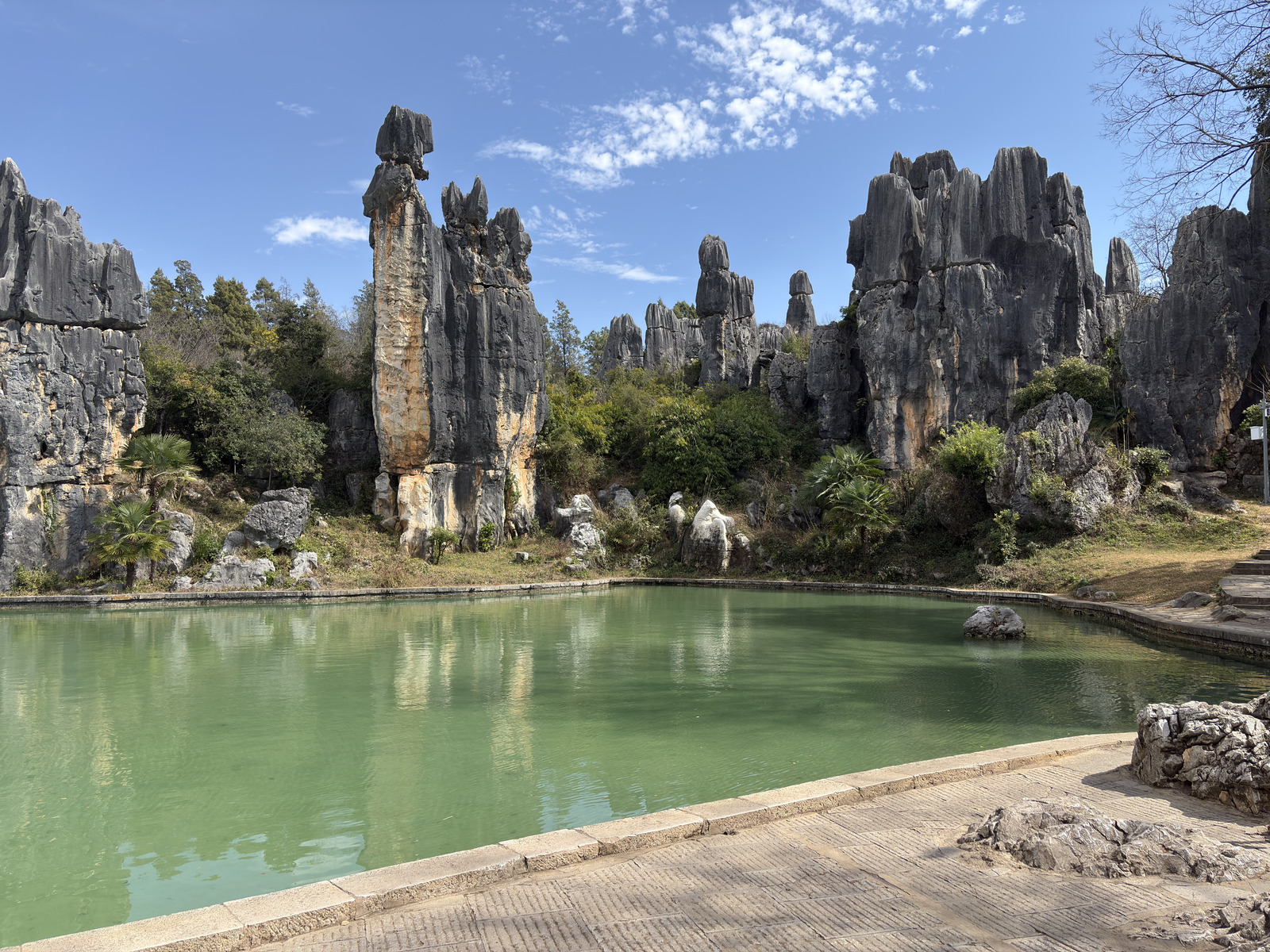 Picture China Shilin Stone Forest 2026-01 351 - Road Map Shilin Stone Forest