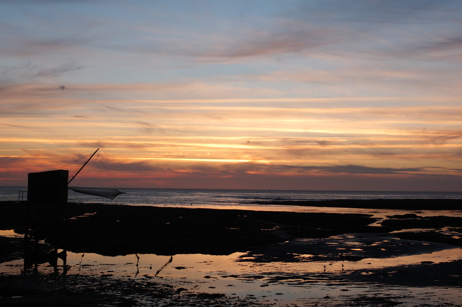 Picture France La Plaine sur mer Sunset 2012-08 20 - Road Map Sunset