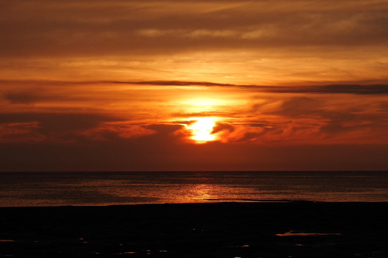Picture France La Plaine sur mer Sunset 2012-08 29 - Car Sunset