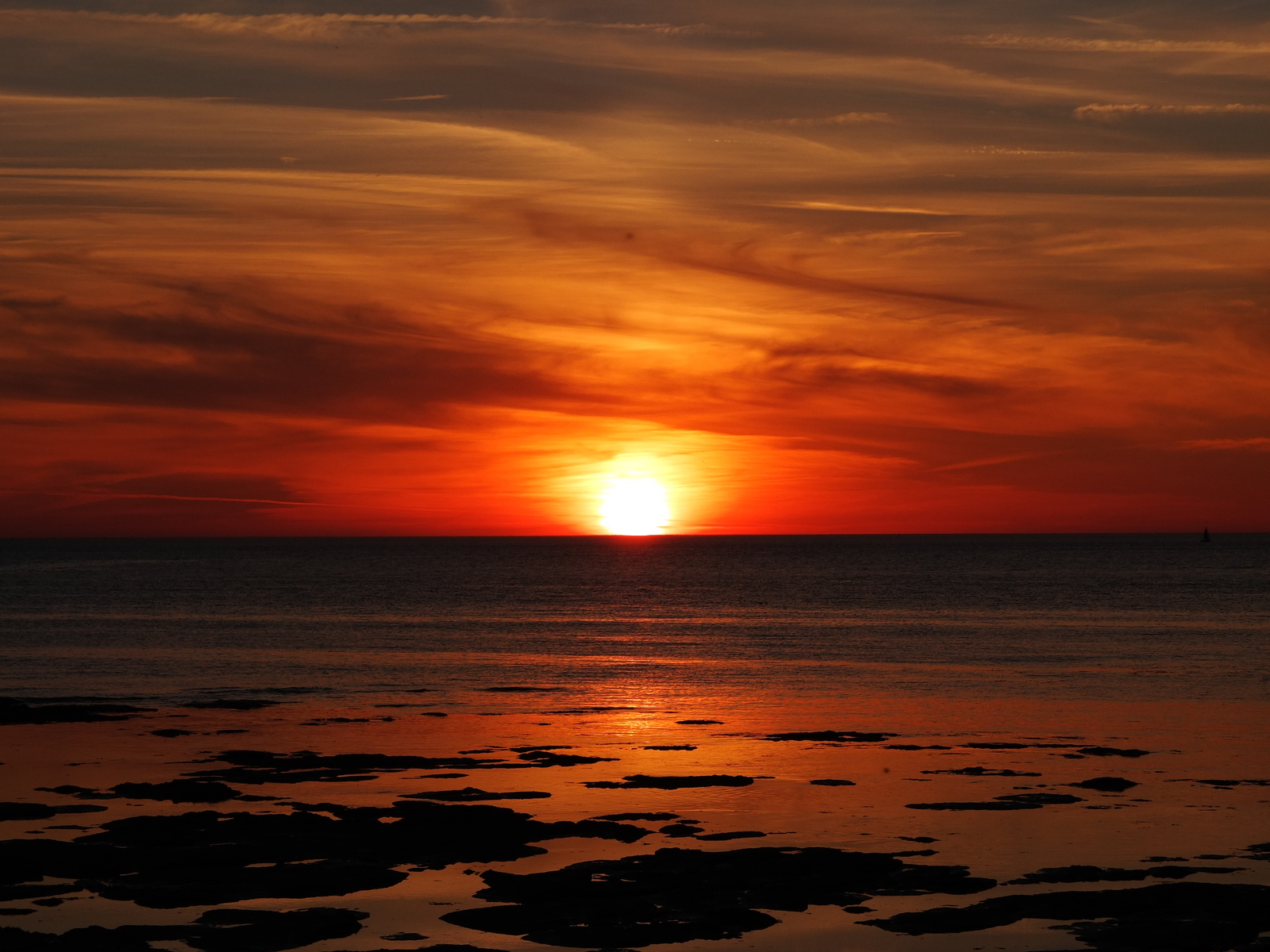 Picture France La Plaine sur mer Sunset 2012-08 51 - Road Map Sunset