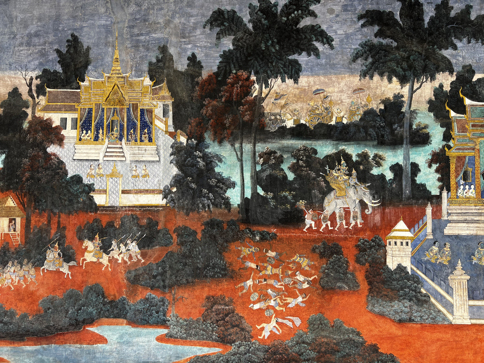 Picture Cambodia Phnom Penh Royal Palace 2024-01 49 - Map Royal Palace