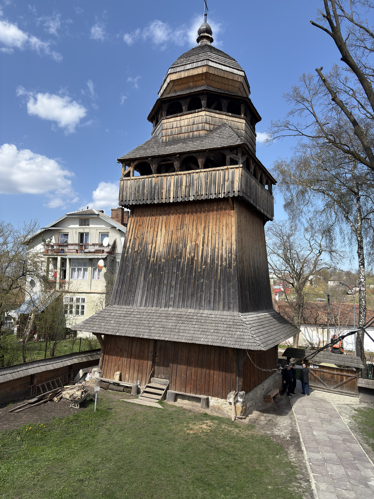 Picture Ukraine Drogobych St. George Wooden Church 2025-04 88 - Tourist St. George Wooden Church