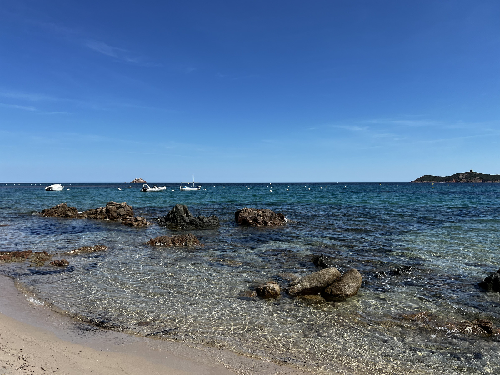 Picture France Corsica Pinarellu Beach 2024-05 12 - Road Map Pinarellu Beach