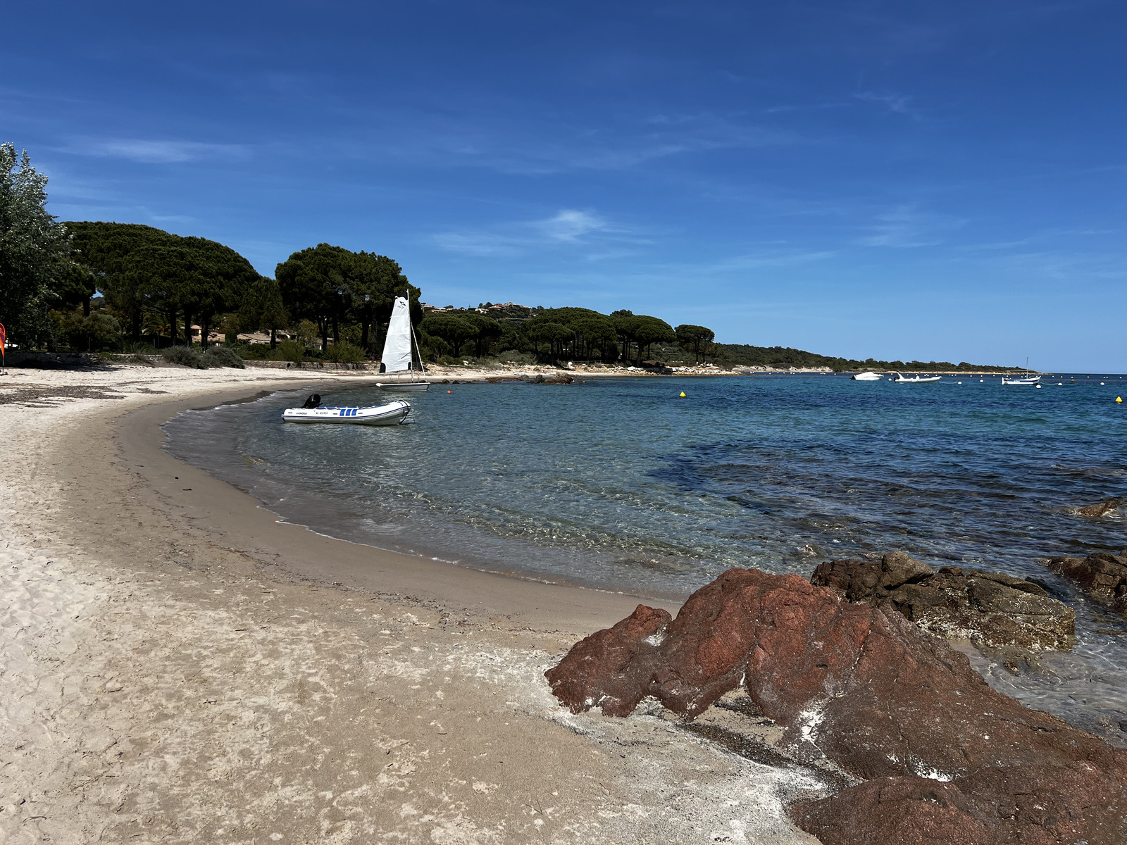 Picture France Corsica Pinarellu Beach 2024-05 3 - View Pinarellu Beach