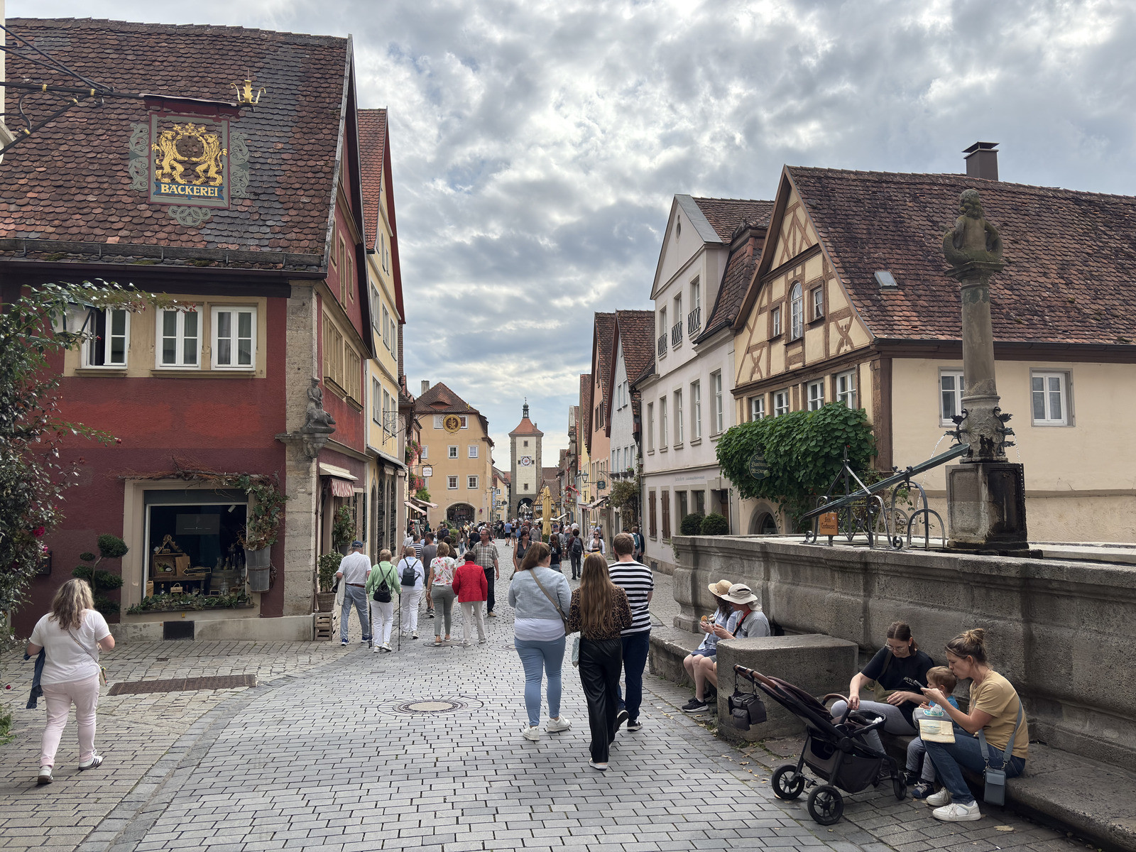 Picture Germany Rothenburg ob der Tauber⁩ 2025-09 108 - Views Rothenburg ob der Tauber⁩