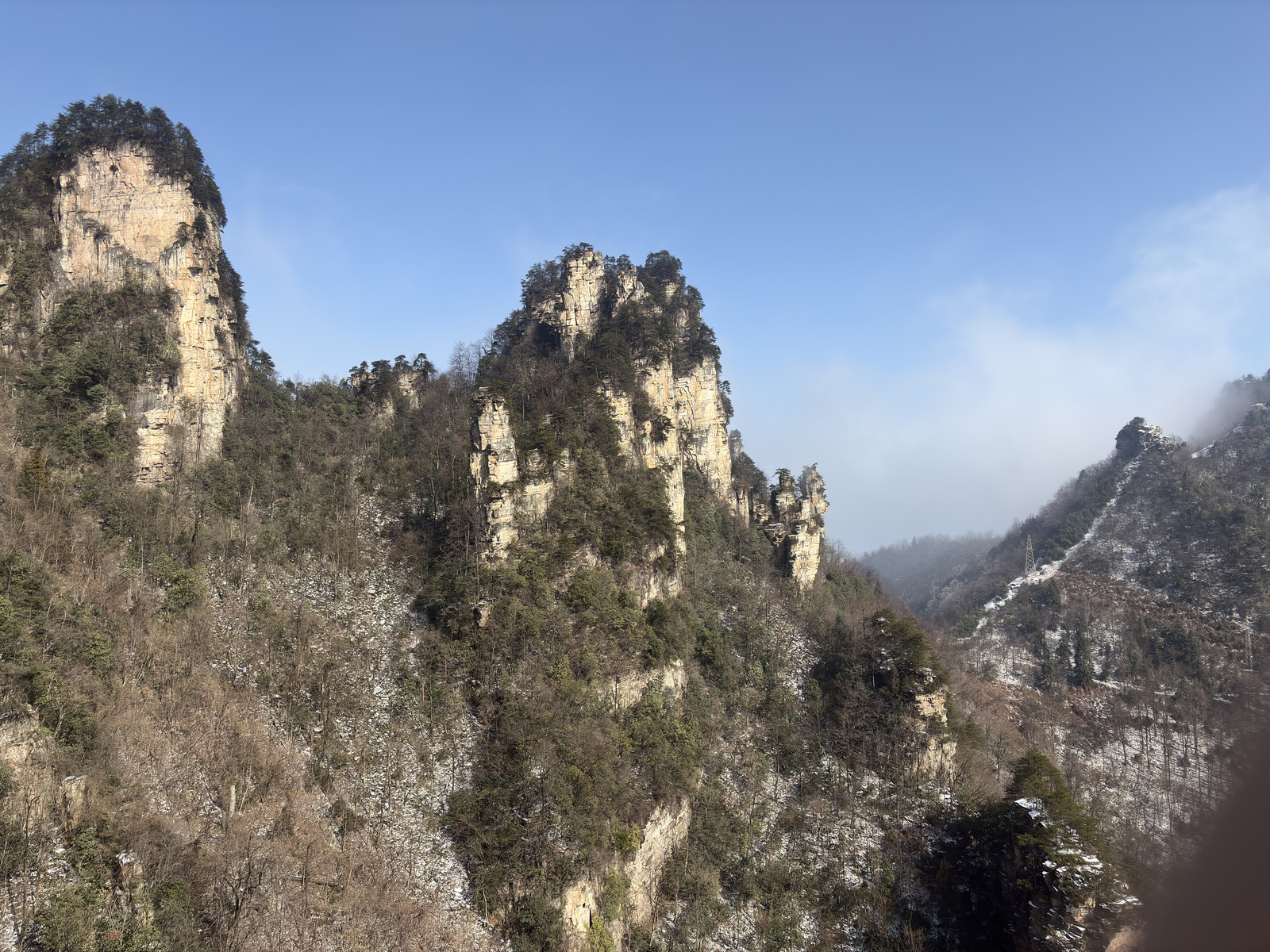 Picture China Zhangjiajie Tianzi Mountrain 2026-01 141 - Perspective Tianzi Mountrain