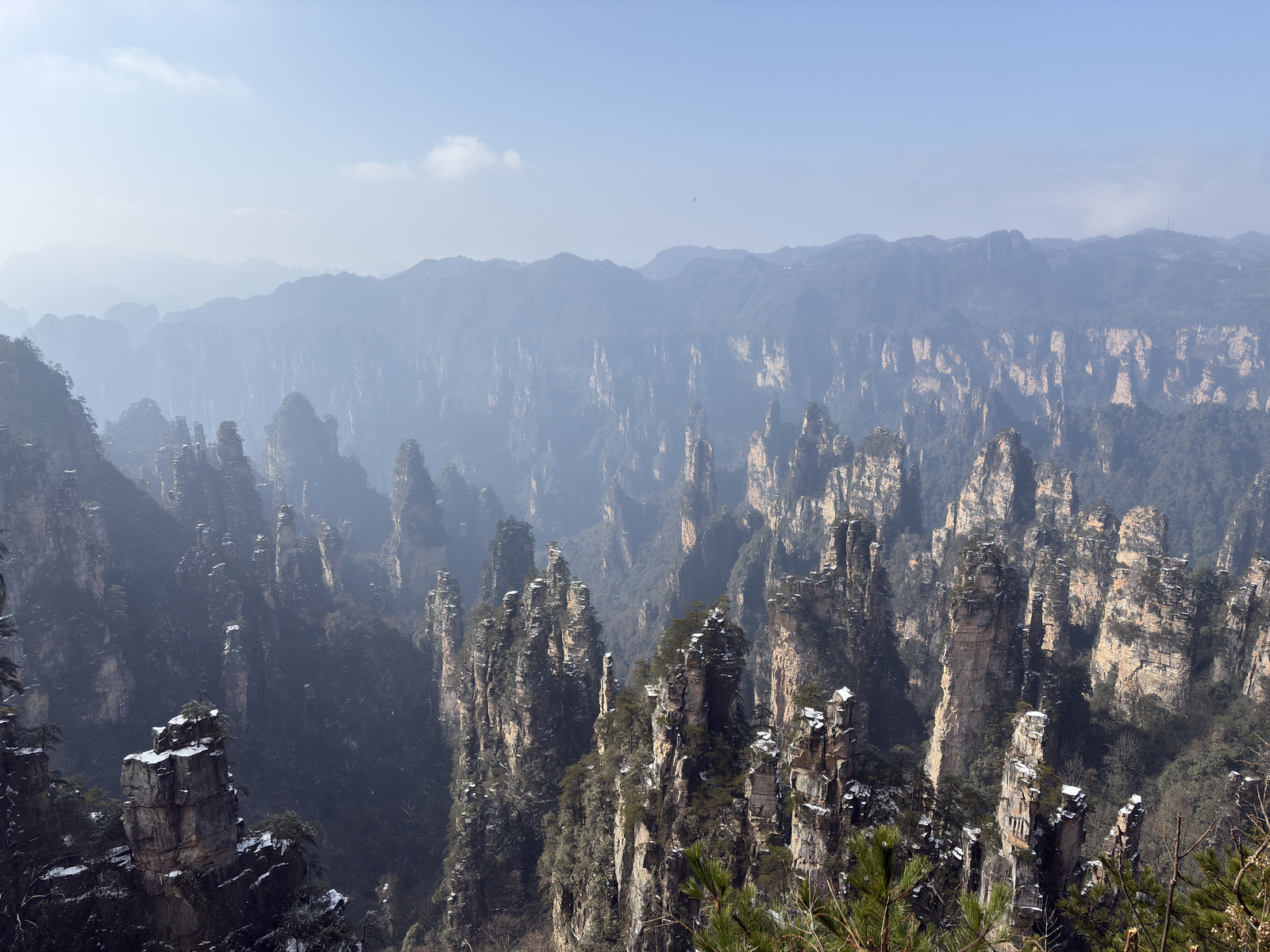 Picture China Zhangjiajie Tianzi Mountrain 2026-01 274 - Sightseeing Tianzi Mountrain