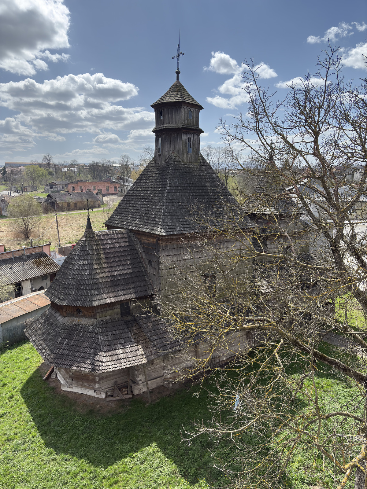 Picture Ukraine Drogobych St. George Wooden Church 2025-04 10 - Travel St. George Wooden Church