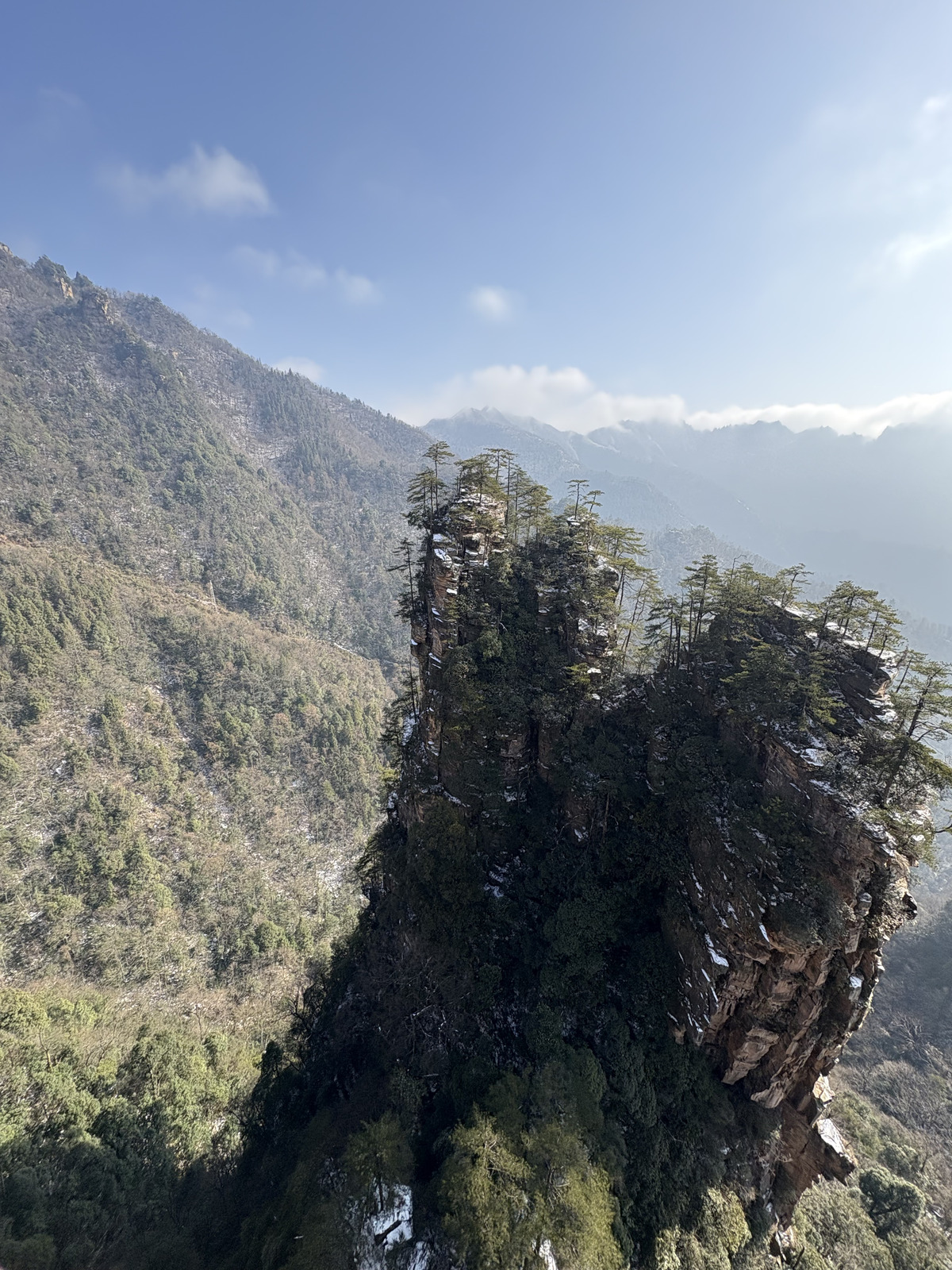 Picture China Zhangjiajie Tianzi Mountrain 2026-01 193 - Views Tianzi Mountrain