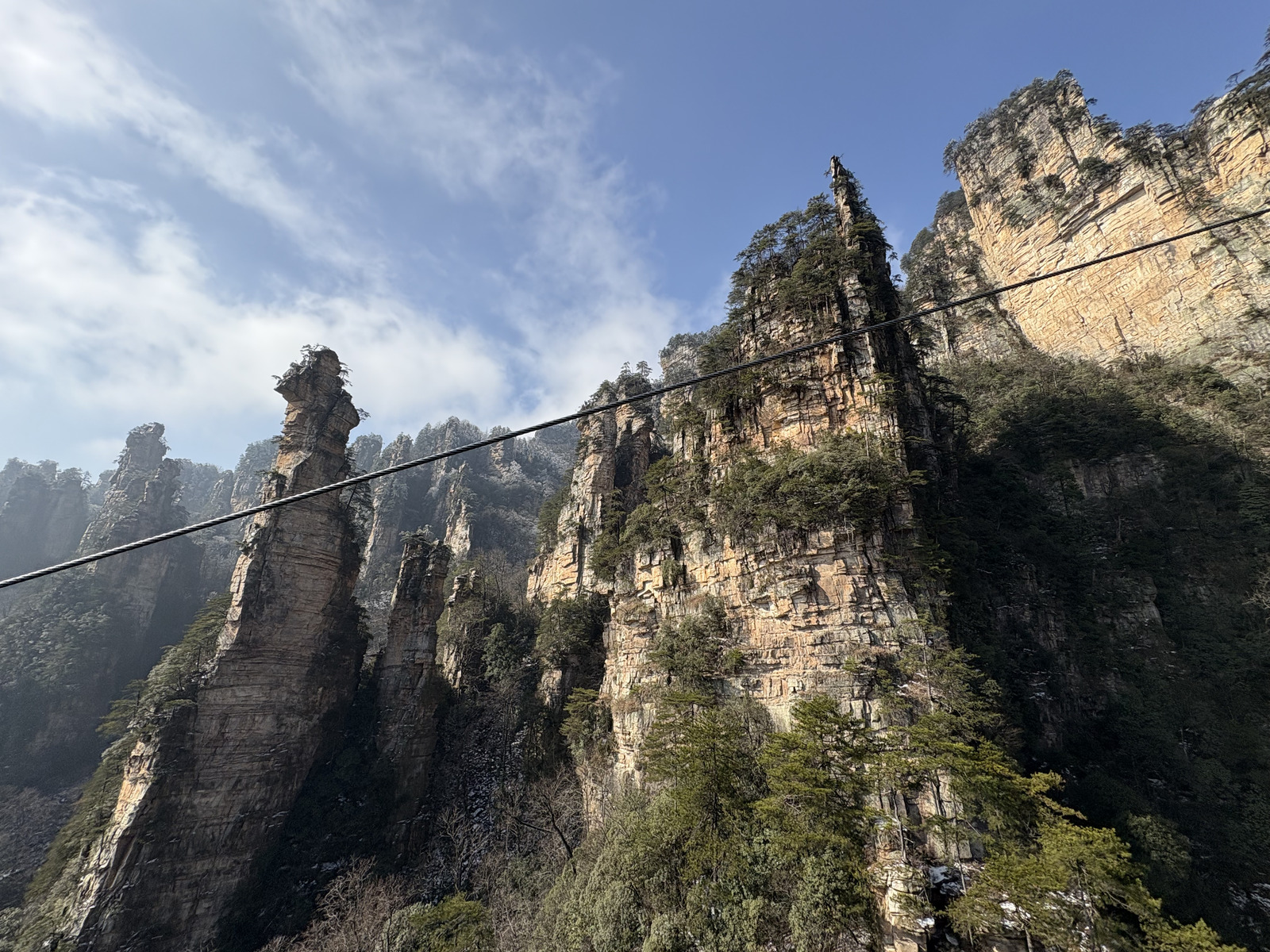 Picture China Zhangjiajie Tianzi Mountrain 2026-01 305 - Perspective Tianzi Mountrain