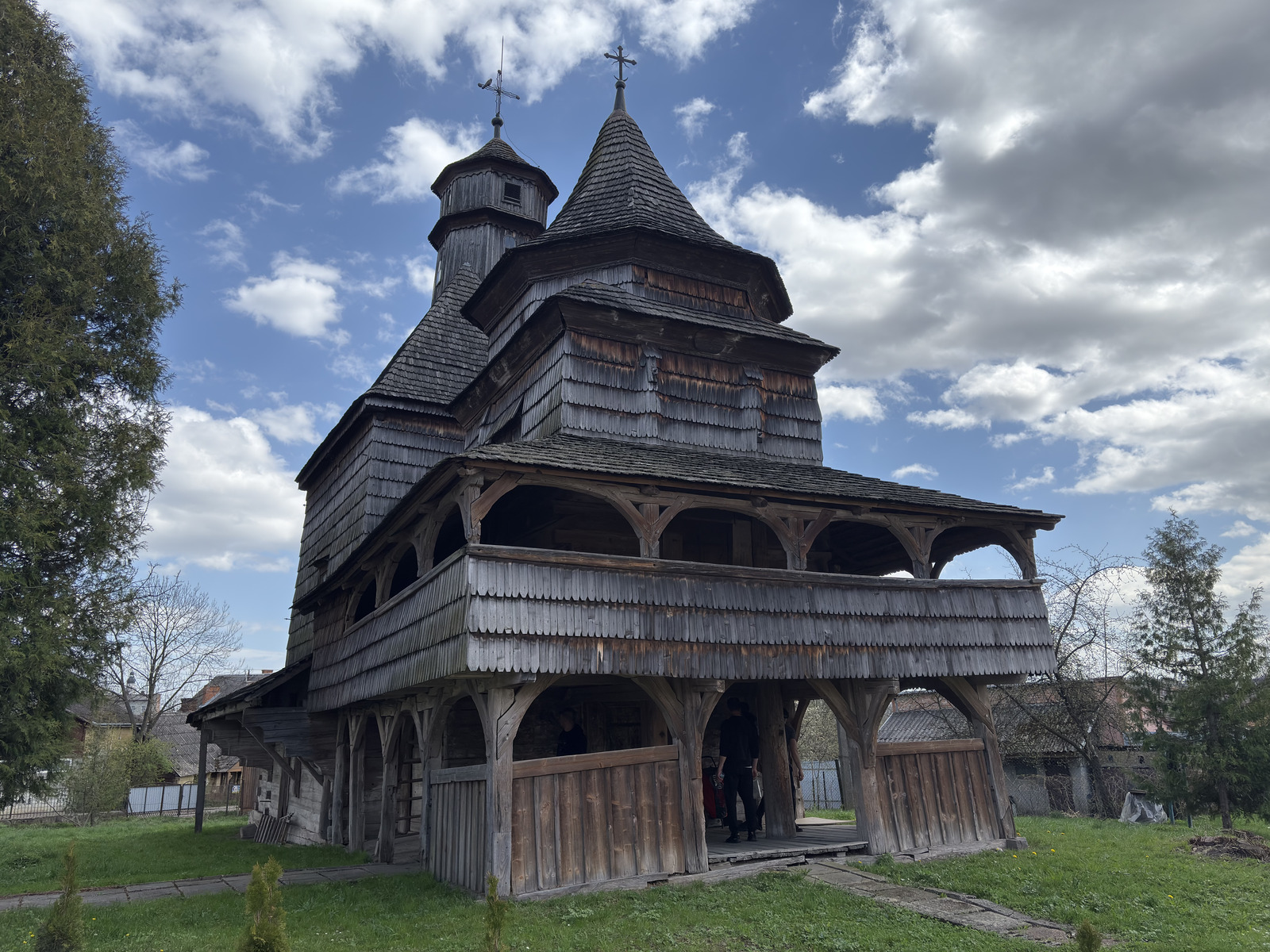 Picture Ukraine Drogobych St. George Wooden Church 2025-04 7 - Photos St. George Wooden Church
