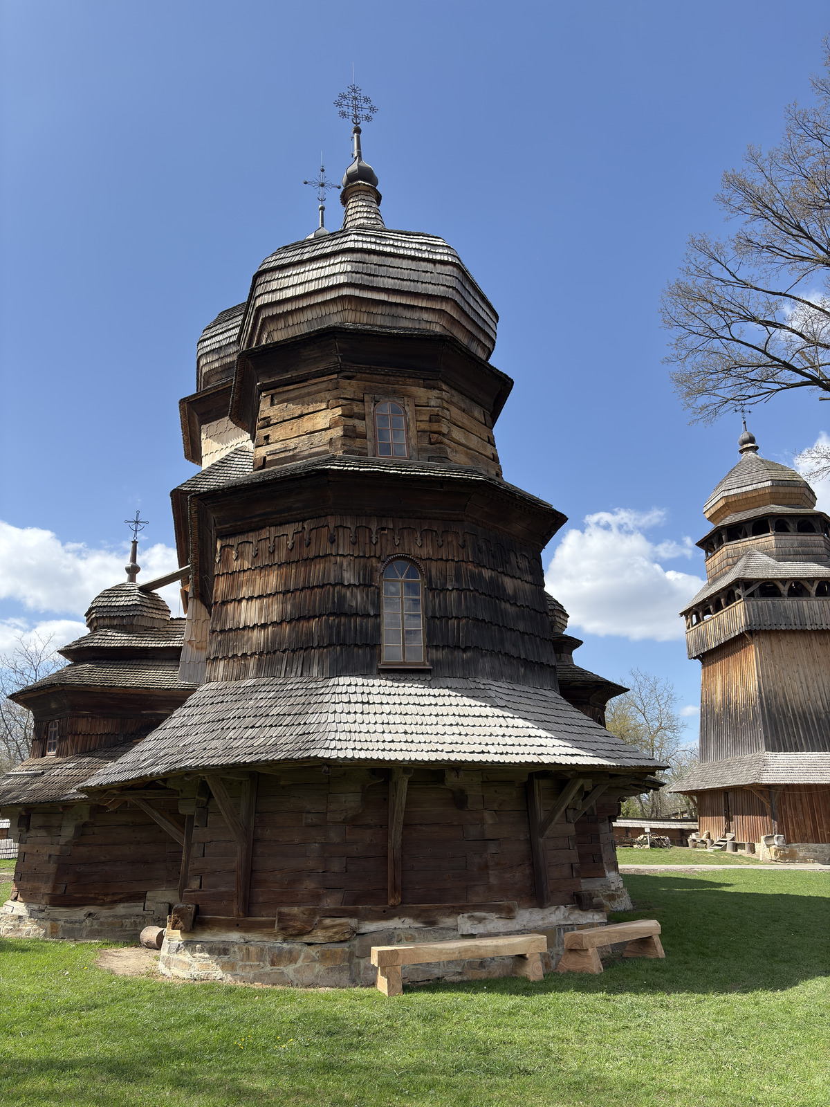 Picture Ukraine Drogobych St. George Wooden Church 2025-04 75 - Views St. George Wooden Church