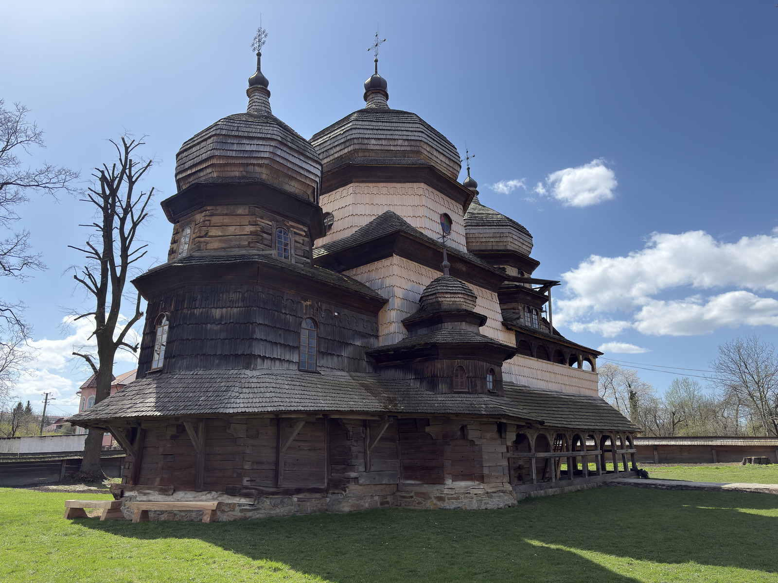 Picture Ukraine Drogobych St. George Wooden Church 2025-04 71 - Sight St. George Wooden Church