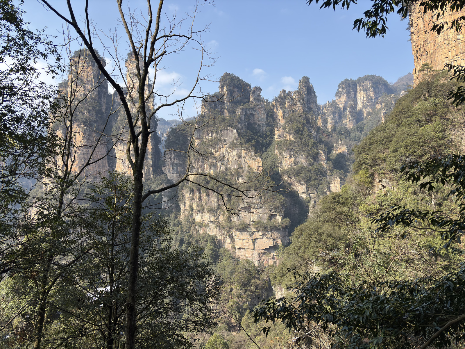 Picture China Zhangjiajie Tianzi Mountrain 2026-01 78 - Map Tianzi Mountrain