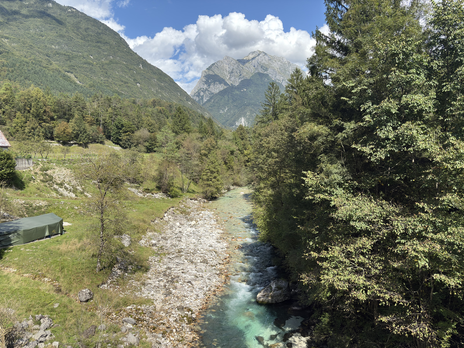 Picture Slovenia Soca River 2025-09 73 - View Soca River
