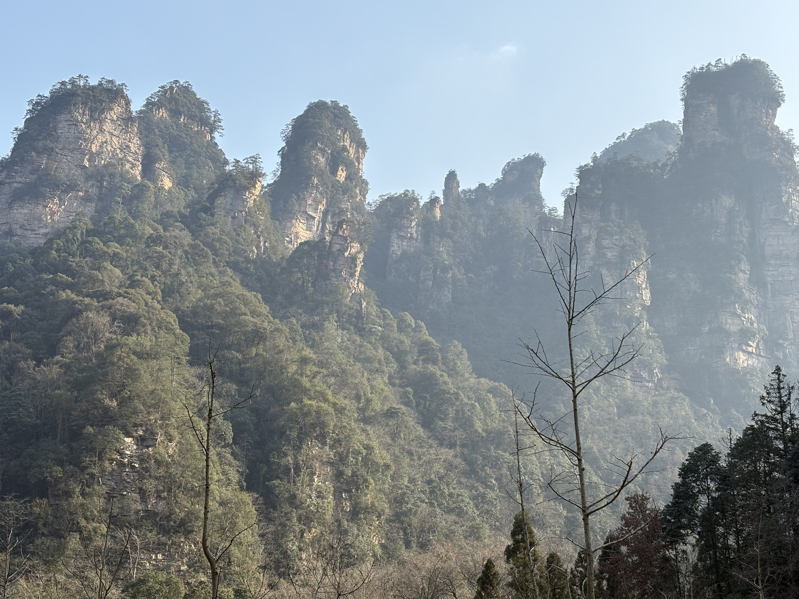 Picture China Zhangjiajie Tianzi Mountrain 2026-01 399 - Trail Tianzi Mountrain