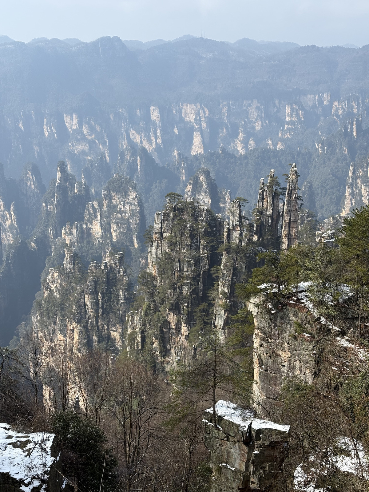 Picture China Zhangjiajie Tianzi Mountrain 2026-01 264 - Perspective Tianzi Mountrain