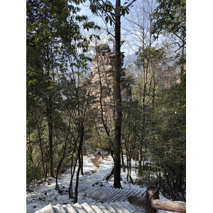 Picture China Zhangjiajie Tianzi Mountrain 2026-01 440 - Trail Tianzi Mountrain