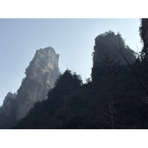 Picture China Zhangjiajie Tianzi Mountrain 2026-01 262 - Road Map Tianzi Mountrain