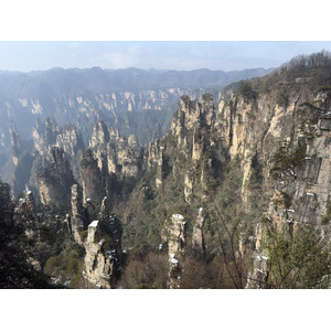 Picture China Zhangjiajie Tianzi Mountrain 2026-01 370 - Views Tianzi Mountrain