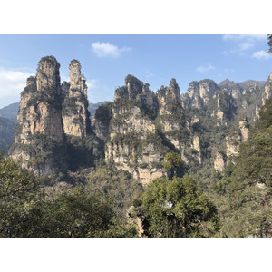 Picture China Zhangjiajie Tianzi Mountrain 2026-01 163 - Road Tianzi Mountrain